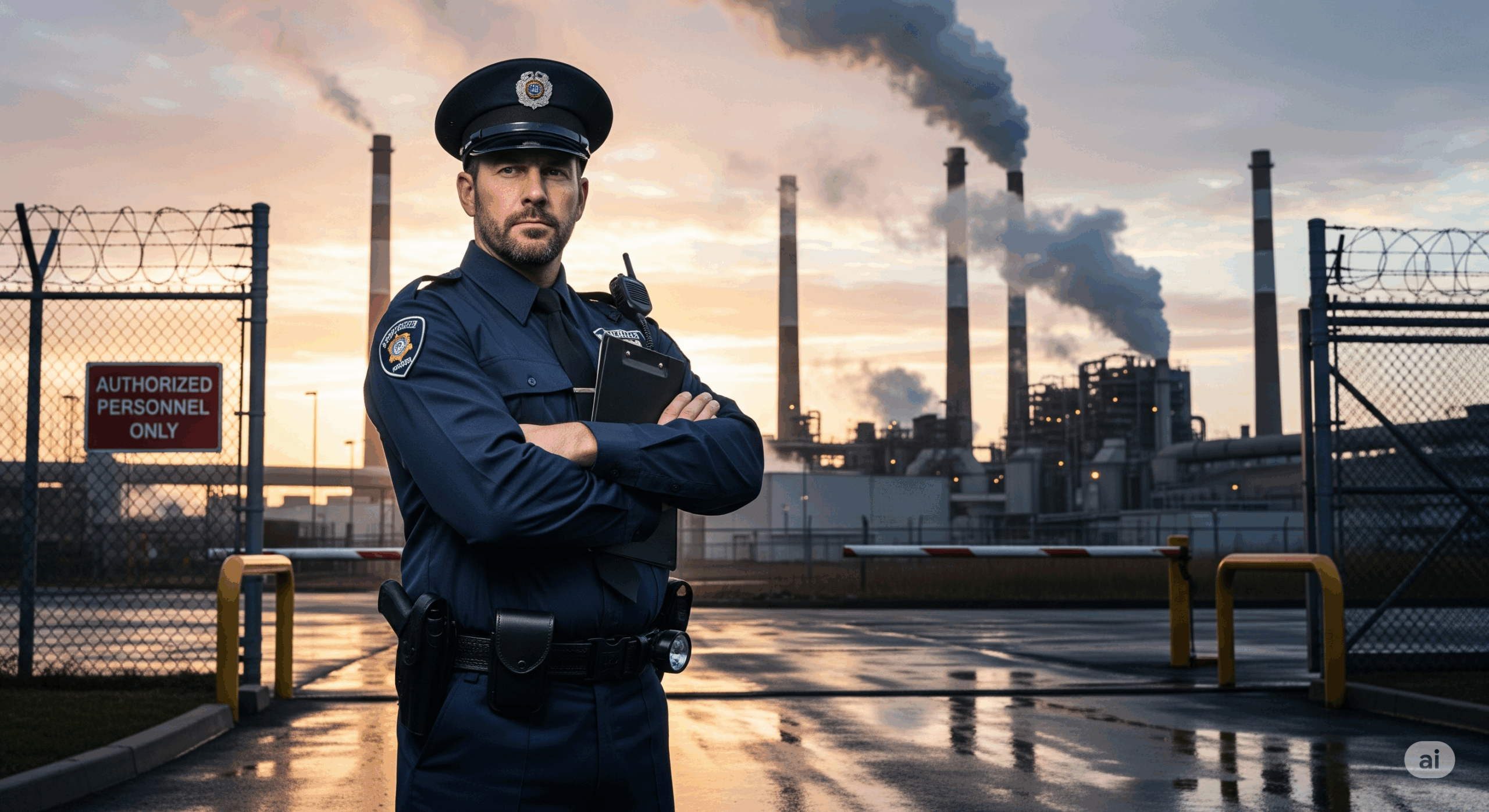 Industrial & Factory Security Services in India | Allsecure